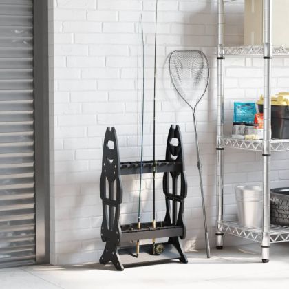 Поставка за въдица, за 16 въдици, черна