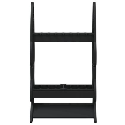 Поставка за въдица, за 16 въдици, черна