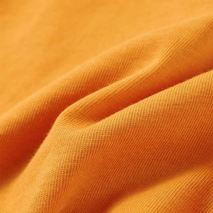 Детска тениска с дълъг ръкав, охра, 116