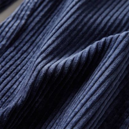 Детски панталон, кадифе, тъмносин, 104