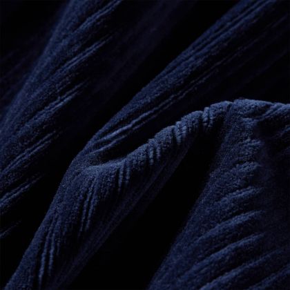 Детски панталон, кадифе, тъмносин, 128