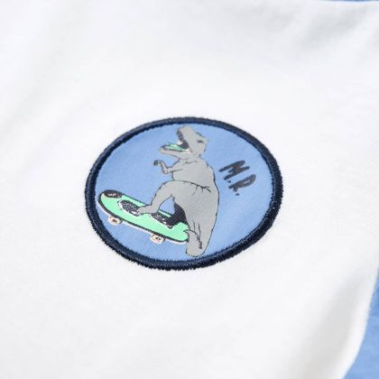 Детска тениска, екрю, 104