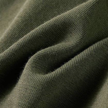 Детска тениска с дълъг ръкав, каки, 128