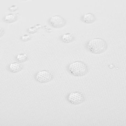 Покривки за маса, бели, 5 бр, 250 x 130 см