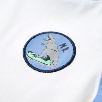 Детска тениска, екрю, 116