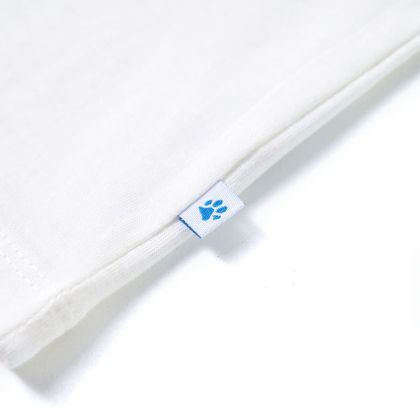 Детска тениска, екрю, 116