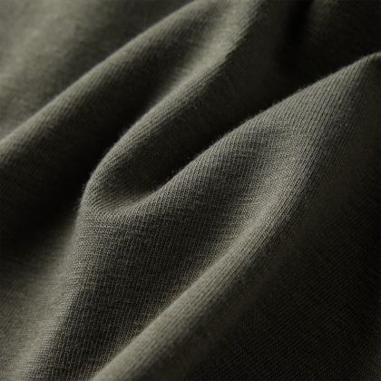 Детска тениска с дълъг ръкав, каки, 104