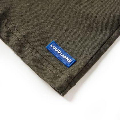 Детска тениска с дълъг ръкав, каки, 104