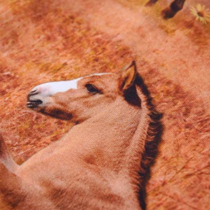 Детска рокля с дълъг ръкав, тъмносиня, 104