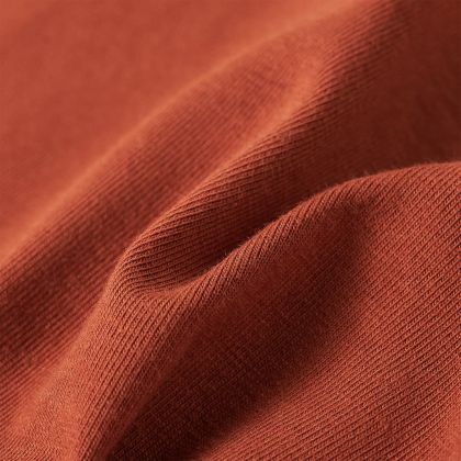 Детска тениска с дълъг ръкав, коняк, 104