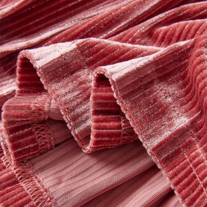 Детска плисирана пола, среднорозова, 104