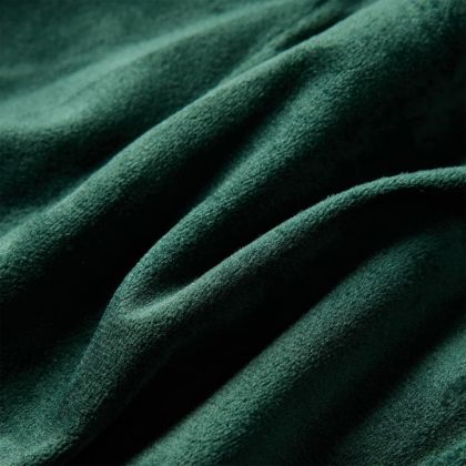 Детска блуза с харбалички, тъмнозелена, 116