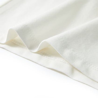 Детска тениска, екрю, 92