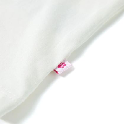 Детска тениска, екрю, 104