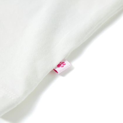 Детска тениска, екрю, 140