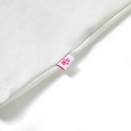 Детска тениска, екрю, 140