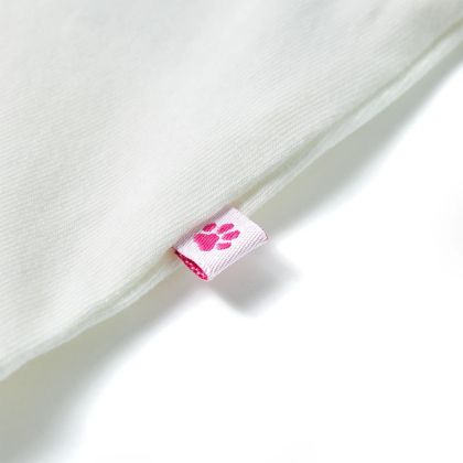 Детска тениска, екрю, 128