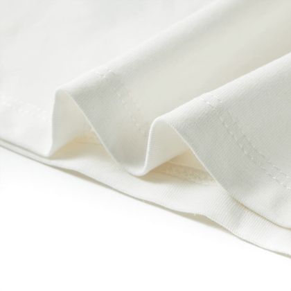 Детска тениска, екрю, 104