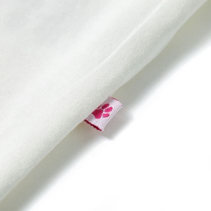 Детска тениска, екрю, 128