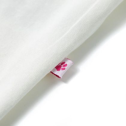 Детска тениска, екрю, 92