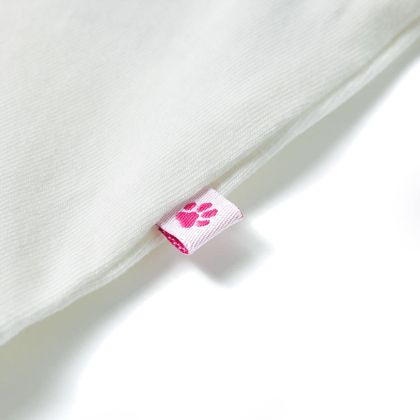 Детска тениска, екрю, 140