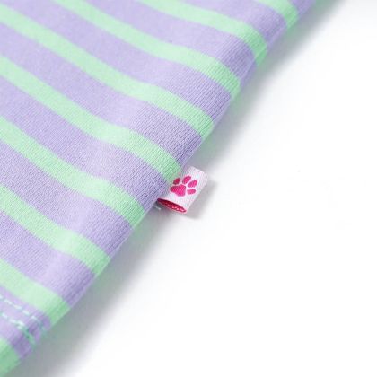 Детска тениска, ярка мента, 104