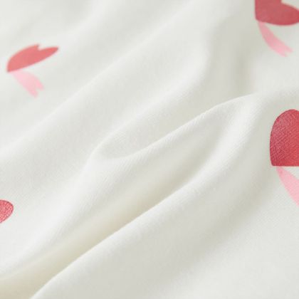 Детска тениска, екрю, 104