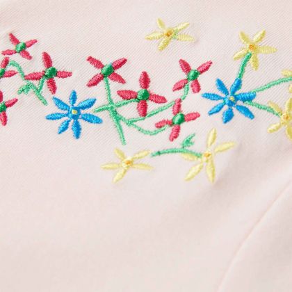 Детска тениска, нежно розово, 92