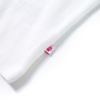 Детска тениска, екрю, 116