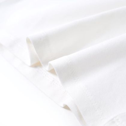 Детска тениска, екрю, 140