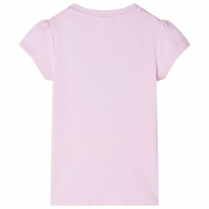 Детска тениска, светлорозова, 104