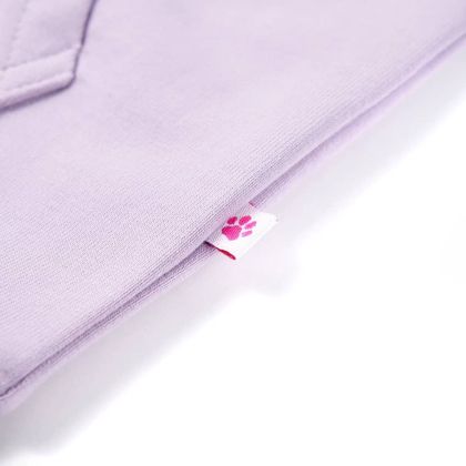 Детски суитшърт с качулка, лилав, 104