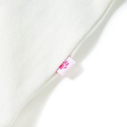 Детска тениска, екрю, 140