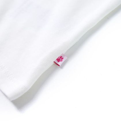 Детска тениска, екрю, 92