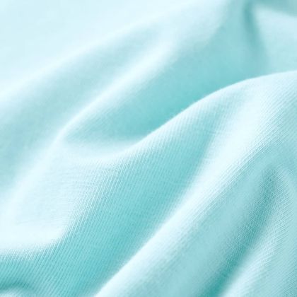 Детска тениска, светла аква, 104