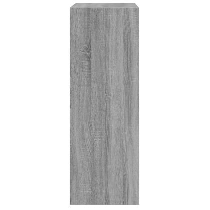 Шкаф за обувки, сив сонома, 60x34x96,5 см, инженерно дърво