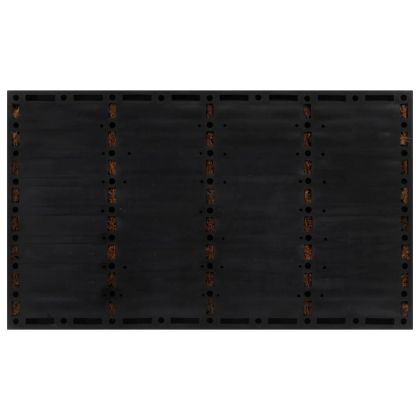 Изтривалка за врата правоъгълна 45x75 см гума и кокосови влакна