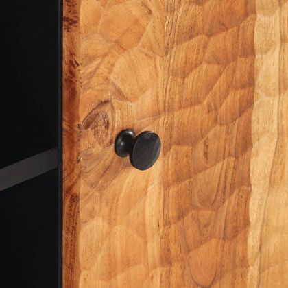 ТВ шкаф, 105x33x46 см, масивно акациево дърво