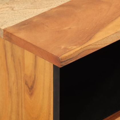 Нощно шкафче 40x33x46 см масивна акация