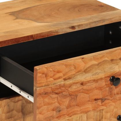 Нощно шкафче 50x33x60 см акация масив