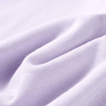 Детска тениска с дълъг ръкав, светлолилава, 104