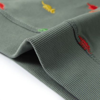 Детски суитшърт, каки, 128