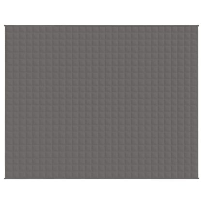 Утежнено одеяло сиво 235x290 см 11 кг плат