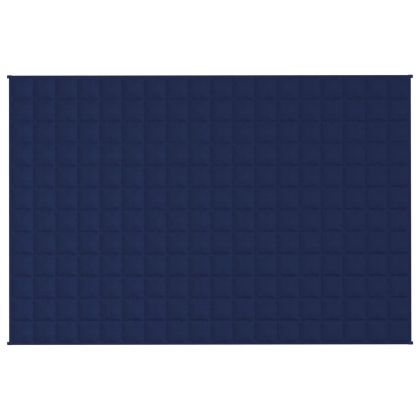 Утежнено одеяло синьо 120x180 см 9 кг плат