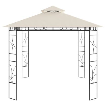 Шатра, 4x3x2,7 м, кремава, 160 г/м²