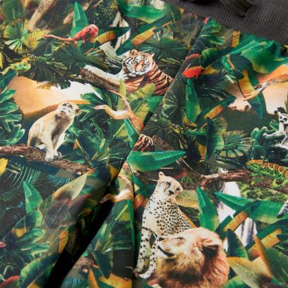 Детски шорти с шнур, стар петрол, 128