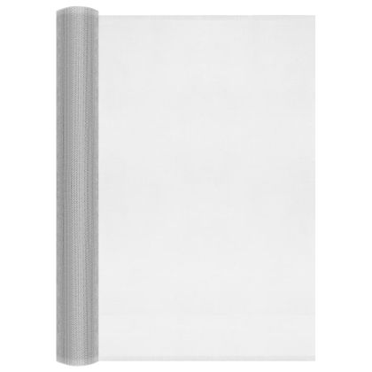 Мрежа против насекоми, алуминий, 60x1000 см, сребриста