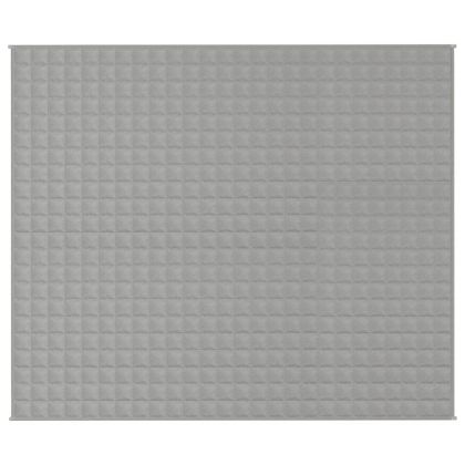 Утежнено одеяло сиво 220x260 см 15 кг плат