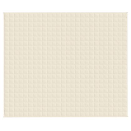 Утежнено одеяло светлокремаво 220x260 см 11 кг плат