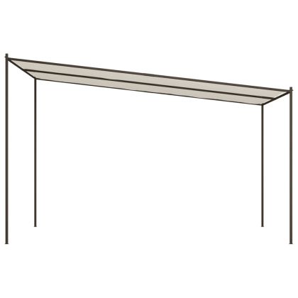 Шатра, бяла, 4х4 м, 180 г/м², плат и стомана